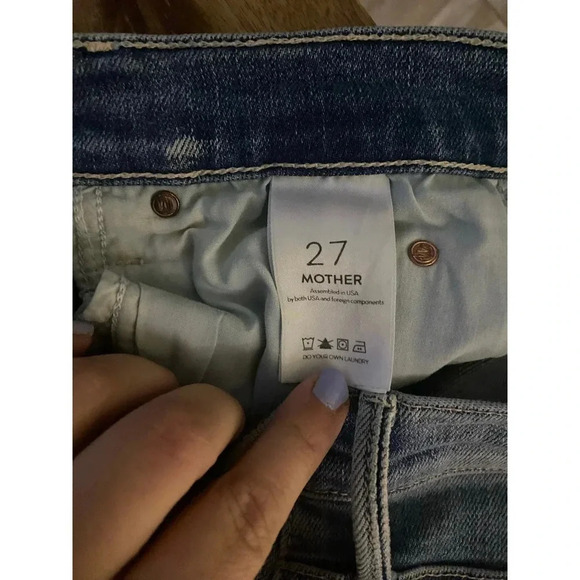 Mother The Rascal Ankle Snippet in Super Blast From The Past Size 27 - Picture 9 of 12